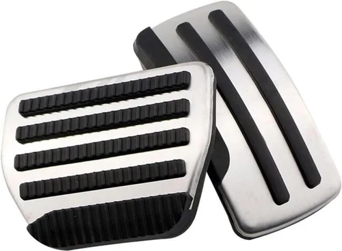 Car Pedal Stainless Steel Gas Brake Pedals at MT Pedal Cover, for Nissan X-Trail T31 Qashqai J10 Teana Altima Rogue