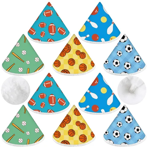 Timgle 10 Piezas Fundas de Terciopelo Coral para Orina de Bebé Niño, Fuerte Absorción de Agua Protector de Orina para Bebé Niño, Accesorio