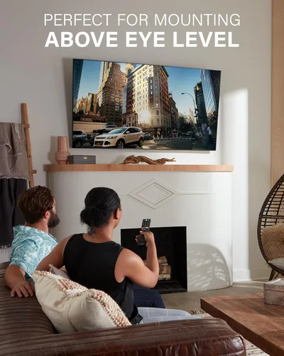 Vista 8 de SANUS Soporte de pared inclinable para televisores de 42 a 90 pulgadas - Soporte universal de pared con perfil bajo e inclinación de 12 grados