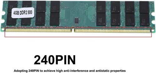 Vista 3 de Memoria DDR2 de 4 GB, PC2-6400 PC3-12800R, 32 GB, DDR2, 800 MHZ, memoria de PC, placa de módulo de 240 pines para computadora de escritorio
