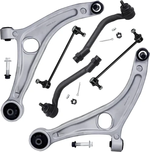 Vista 21 de Detroit Axle - Kit de extremo delantero RWD para Chrysler 300 Dodge Charge Challenger 2011-2019, 2 brazos de control inferiores traseros 2 rótulas