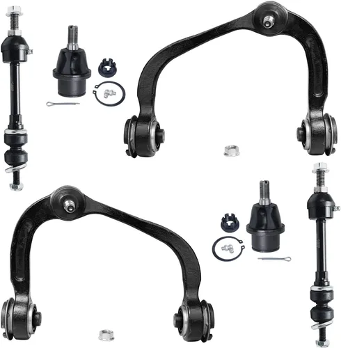 Vista 79 de Detroit Axle - Kit de extremo delantero para Chrysler 300 Dodge Charge 2011-2018 Challenger, 2 brazos de control traseros inferiores, 2 barras