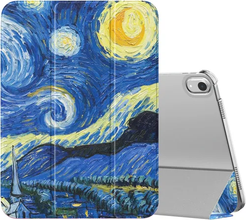 Vista 40 de MoKo Funda para iPad (A16) de 11ª generación de 11 pulgadas 2025, funda para iPad de 10ª generación de 10.9 pulgadas 2022, funda inteligente