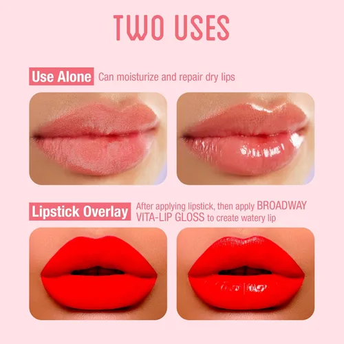Vista 7 de Ruby Kisses Broadway Vita-Lip - Brillo labial transparente