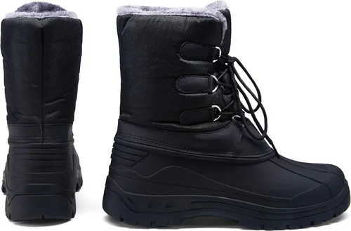 Vista 5 de Jousen Men's Winter Boots Lightweight Waterproof Snow Boots For Men Fur Warm Mens Boots