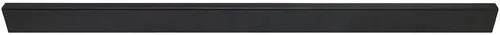 Matte Black 48 Inch Industrial Pipe Rectangular Tubing Hangrail Retail Display