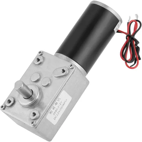 Motor de engranajes turbo CC de 12 V 200 RPM, alta reducción de velocidad eléctrica, motor con engranaje de turbina, motor reductor para 5840-31ZY