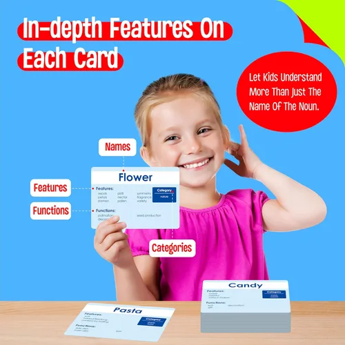 Vista 5 de 140 Tarjetas de imagen con sustantivos, tarjetas didácticas de imágenes, herramienta de desarrollo del habla para el autismo, material didáctico