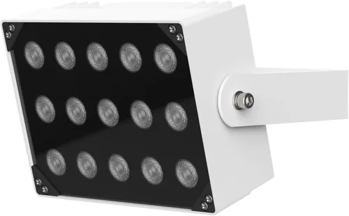 Vista 2 de Univivi Iluminación IR 15 LEDs 90 grados gran angular IR luces para visión nocturna IP67 impermeable 850nm luz infrarroja para cámara de vigilancia
