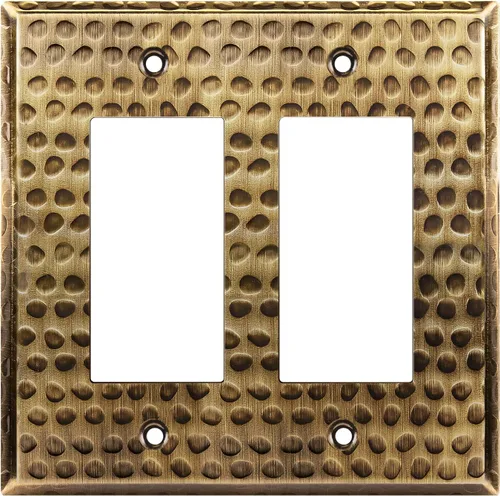 Vista 21 de LIDER Placa decorativa de pared de metal para interruptor o receptáculo, cubierta de salida de acero inoxidable, resistente a la corrosión