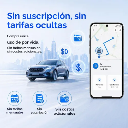 Vista 8 de Rastreador GPS para vehículos, magnético, impermeable, sin tarifas mensuales, mini rastreador GPS portátil para automóviles, camiones, flotas