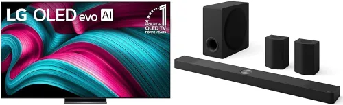 Vista 29 de LG OLED evo serie C5 televisor inteligente 4K de 55 pulgadas con AI, Dolby Atmos, Dolby Vision, HDR10, Super Upscaling 4K de AI, Modo Cineasta, Wow