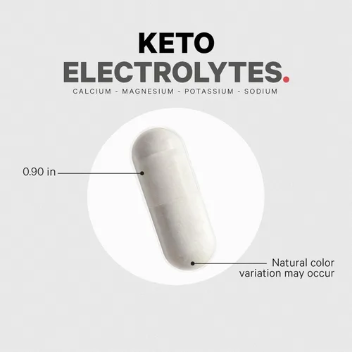 Vista 8 de Codeage Suplemento de electrolitos cetogénicos, tabletas de electrolitos veganos con magnesio, potasio, calcio y sal, píldoras de sal en polvo