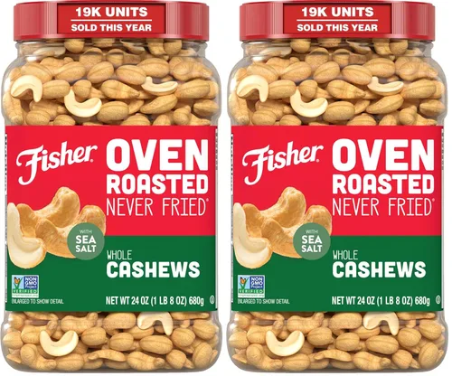 Vista 14 de FISHER Oven Roasted Never Fried - Mezcla de frutos secos asados al horno, nunca fritos