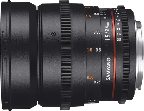 Vista 2 de Samyang Lente gran angular Cine SYCV24M-NEX 0.945 in T1.5 Cine para Sony NEX