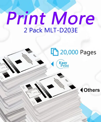 Vista 3 de EASYPRINT - Cartucho de tóner compatible con MLT-D203E MLTD203E de alto rendimiento MLT-D203E D203E utilizado para impresora Samsung SL- M3820 M4020