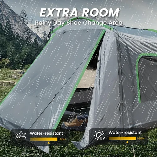 Vista 3 de SUV Tent, Rectangle Car Tent for Family, Waterproof & Windproof for Car Camping, Large Camping Tents with Storage Bag, SUV, Van, Jeep