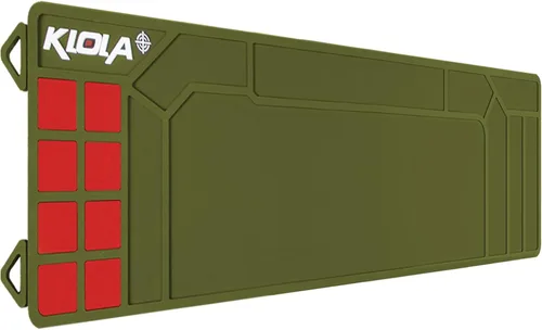 Klola Gun Cleaning Mat Large, Rifle Shotgun Maintenance Mat Anti-Slip Thick Rubber Magnetic Gun Cleaning Mats Pad for All Guns 36" x 10"