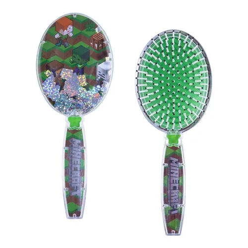 Vista 15 de CoComelon - Cepillo de pelo con estrellas mágicas brillantes y confeti, color verde, cepillo de pelo para niños a partir de 3 años