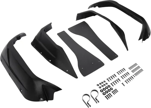 Vista 3 de HECASA Guardabarros compatibles con Yamaha Viking VI 2014-2023, kit de protector de lodo extendido, repuesto para 1XDF15E0T000 de plástico