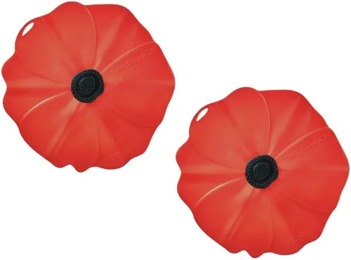 Vista 2 de Colección Poppy de Charles Viancin, 4 pulgadas, Rojo