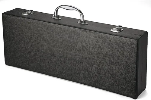 Vista 2 de Cuisinart Juego de 10 piezas de parrilla premium, accesorios para parrilla de acero inoxidable, herramientas para barbacoa, bolsa de almacenamiento