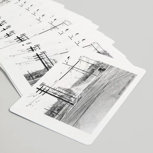 Vista 5 de Lantern Press Ballard, Seattle, WA, 15th and Leary, 52 Playing Cards for Adults, Poker Size Card Deck