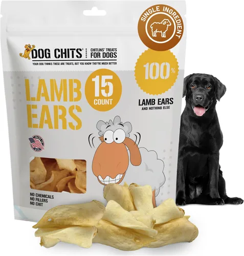 Vista 12 de Dog Chits Orejas de vaca para perros – Golosinas para perros totalmente naturales con orejas de vaca y masticables de entrenamiento – Alto