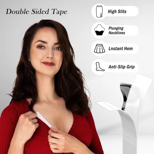 Vista 5 de Ginmewrae 2 pares de cubiertas para pezones de levantamiento de senos, pétalos de mama reutilizables de silicona para levantamiento de senos