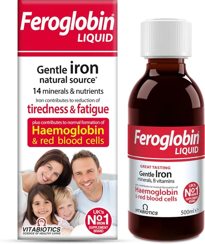 Vitabiotics Organic Feroglobin Liquid 16.9 fl oz
