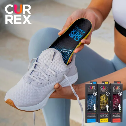 Vista 8 de CURREX RunPro Plantillas para zapatos de correr, inserciones de soporte del arco para ayudar a reducir la fatiga, prevenir lesiones, mejorar