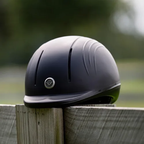 Vista 7 de Casco de equitación TuffRider básico para principiantes Cómodo equipo de protección para la cabeza ecuestre - Certificado SEI