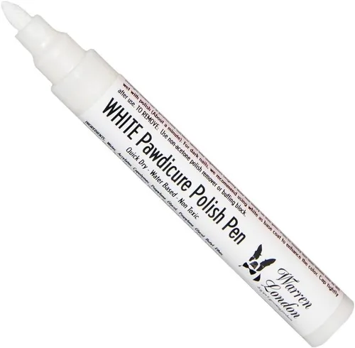 Vista 13 de Lápiz de pedicura Warren London Pawdicure, esmalte de uñas para perro, paquete de de 1, Anaranjado Neón