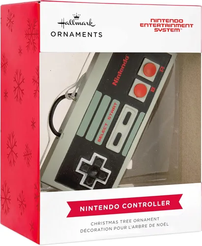Vista 3 de Hallmark Nintendo Entertainment System NES - Adorno navideño para controlador de videojuegos
