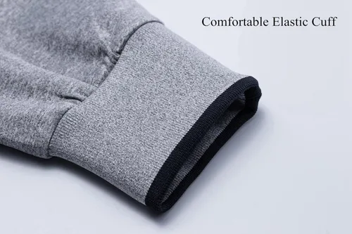 Vista 4 de TBMPOY - Ropa deportiva casual atlética traje para correr con cremallera completa para hombre