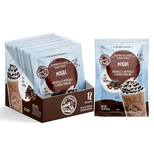 Vista 18 de Big Train Mezcla de Té Chai Latte Instantáneo en Polvo Especiado, Té Negro Especiado con Leche, 56 Onzas