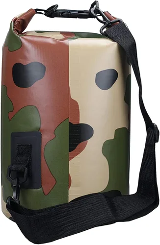Vista 38 de 2L/3L/5L/10L/15L/20L/30L 500D Lona resistente PVC impermeable bolsa seca saco para kayak/canoa/pesca/rafting/natación/campamento/snowboard