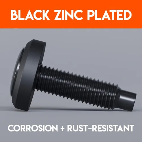 Vista 6 de ECHOGEAR Paquete de 25 tornillos para rack de servidores – Tornillos de acero 10/32 con arandelas de nailon adjuntas y cabezales de punta piloto