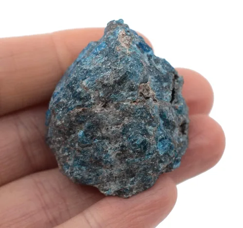 Vista 2 de EISCO Apatita cruda, espécimen mineral – aproximadamente 1 pulgada geólogo seleccionado y procesado a mano ideal para aulas de ciencias - Eisco Labs