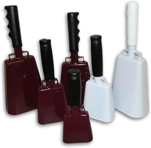 Cencerro con manivela en varios tamaños y colores