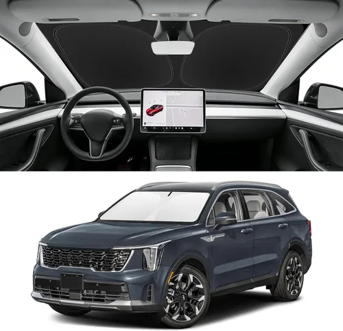 Vista 179 de Parasol plegable para parabrisas visor solar para ventana frontal accesorios de automóvil