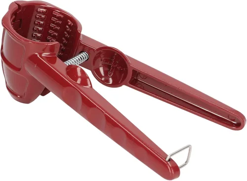 Herramienta de cascanueces, abridor de nueces rojas, cáscara de cascanueces de aluminio, cáscara de nuez fina pulida, abridor de tuercas