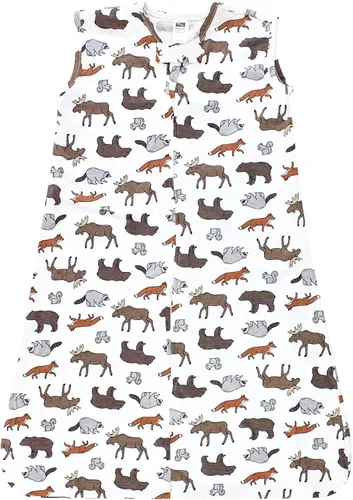 Vista 23 de Hudson Baby Saco de dormir unisex BabyCotton sin mangas, saco de dormir, manta