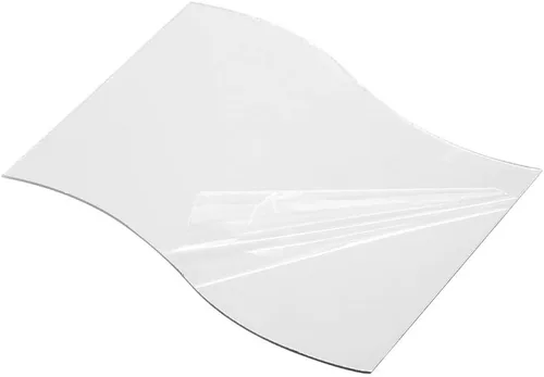 Vista 8 de Juego de 6 calcomanías de pared de espejo, espejo de pared con ondas, azulejos acrílicos extraíbles para decoración del hogar, sala de estar