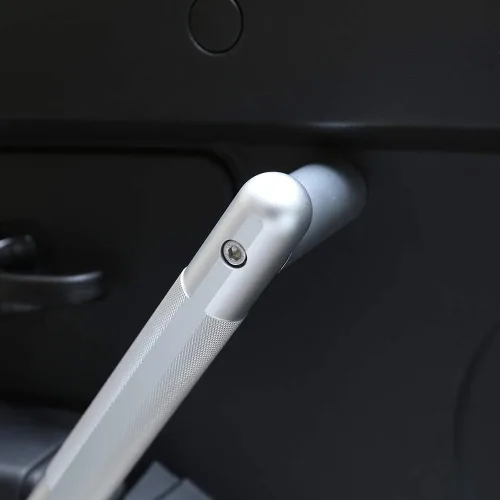 Vista 4 de Aleación de aluminio del coche Interior manija de puerta Trim para LADA NIVA Accesorios de coche 2pcs