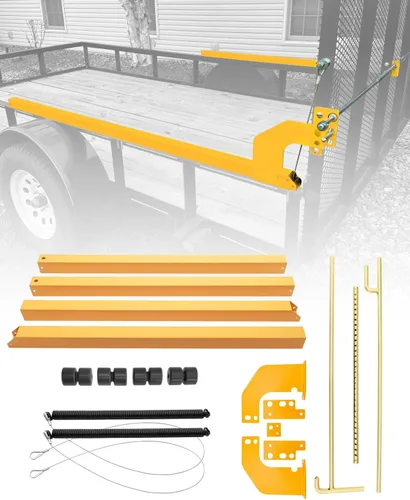 Vista 12 de Kit de reemplazo de rodillos de asistencia de elevación de remolque, compatible con kit de asistencia de elevación de portón trasero de remolque