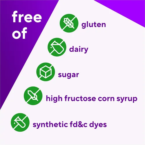 Vista 5 de Vitafusion - Suplemento de gomitas con fibra Well Fit, 90 unidades (el embalaje puede variar)