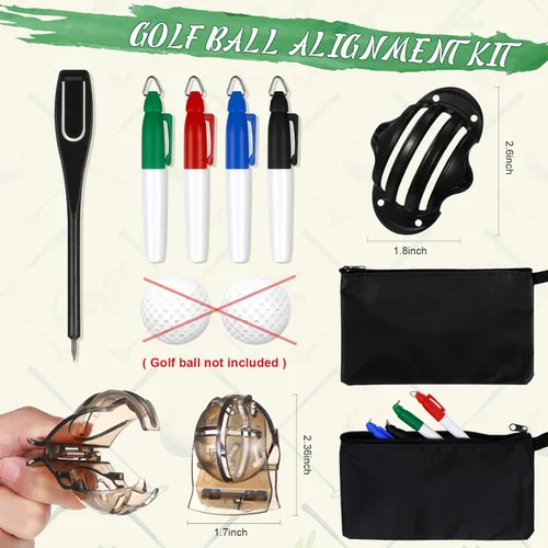 Vista 6 de Syhood Kit de limpieza para palos de golf, 21 piezas, accesorios para cepillo de golf, toalla, sacapuntas de ranura, herramienta de reparación
