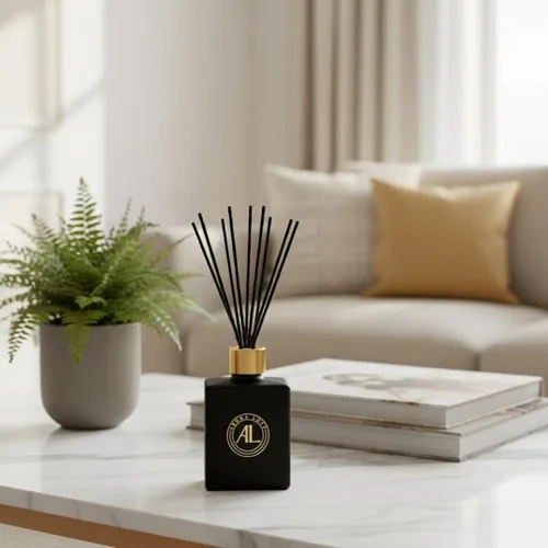 Vista 8 de Difusor de varillas – Difusor de fragancia para el hogar – Varillas difusoras de aceite de 5 onzas – Juego de difusor de baño – Varillas difusoras