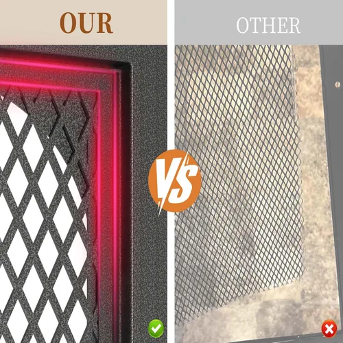 Vista 4 de Jaula grande para perros de 37.9 pulgadas, estilo mueble, con almohadilla para mesa auxiliar, jaula resistente para perros medianos y grandes